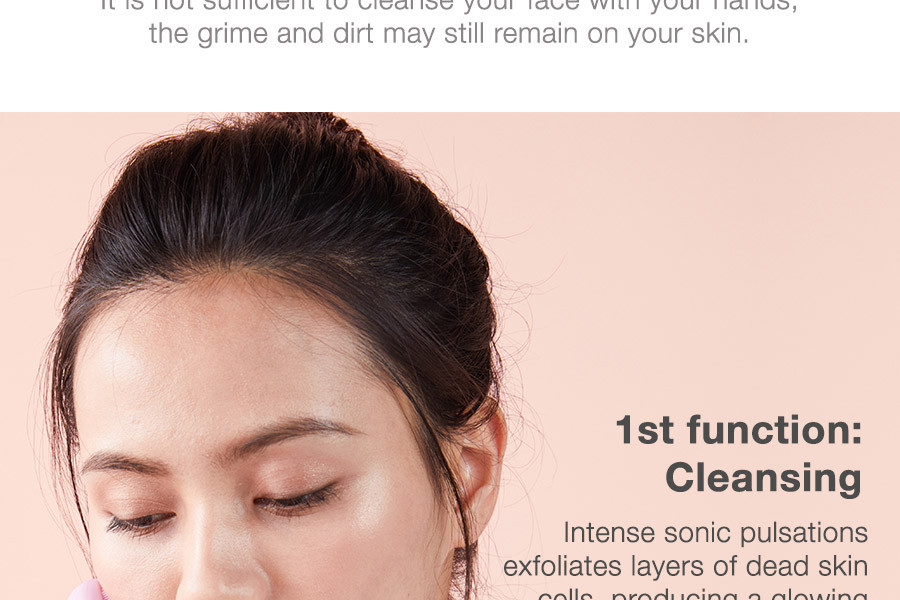 Sonic Silicone Facial Cleansing Device