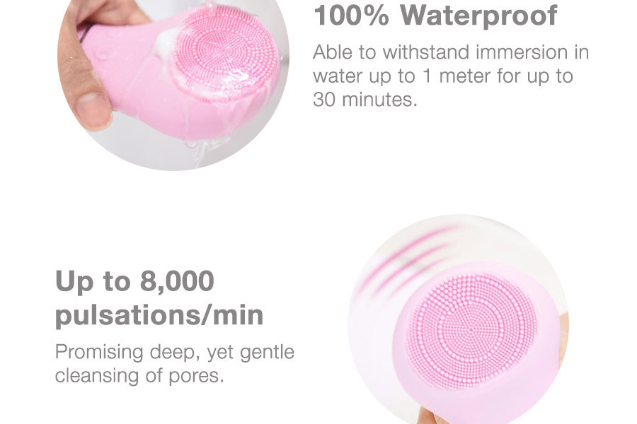 Sonic Silicone Facial Cleansing Device