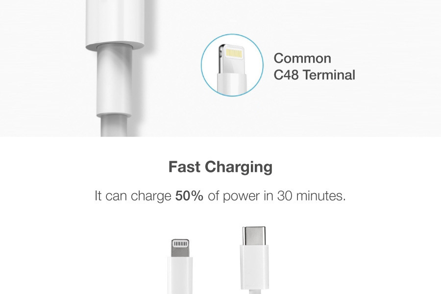 USB-C to Lighting Cable