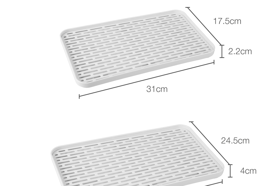 Double-layer Draining Tray