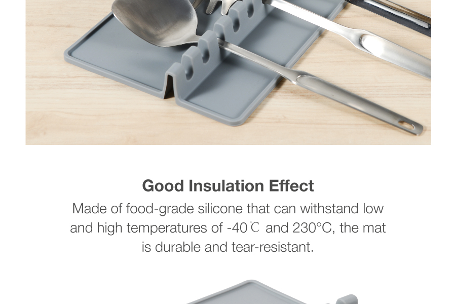 Silicone Utensil Rest