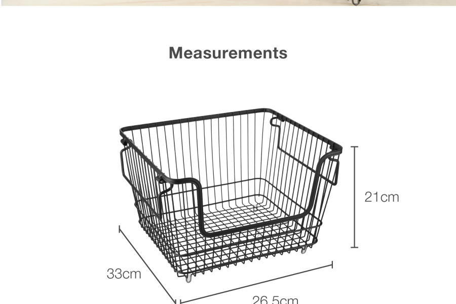 Stackable Wire Mesh Basket