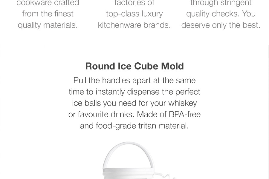 Round Ice Cube Mold