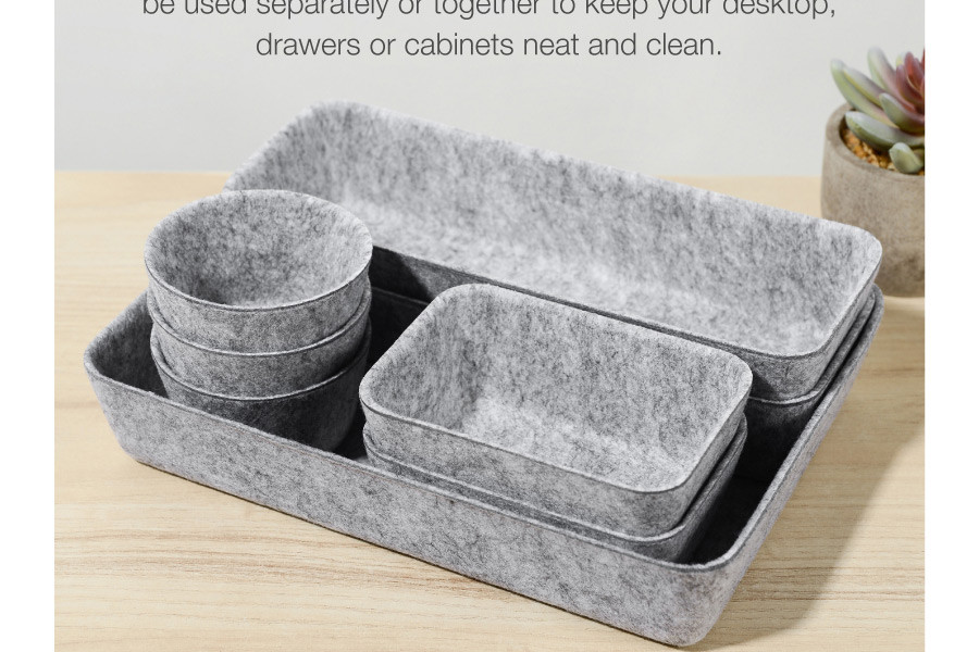 Felt Drawer Organizer (Set of 8)