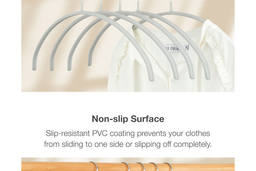 No Shoulder Bumps Clothes Hanger (5 Pcs)
