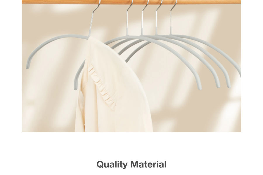 No Shoulder Bumps Clothes Hanger (5 Pcs)