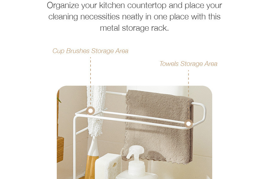 Large Sponge & Dish Cloth Holder