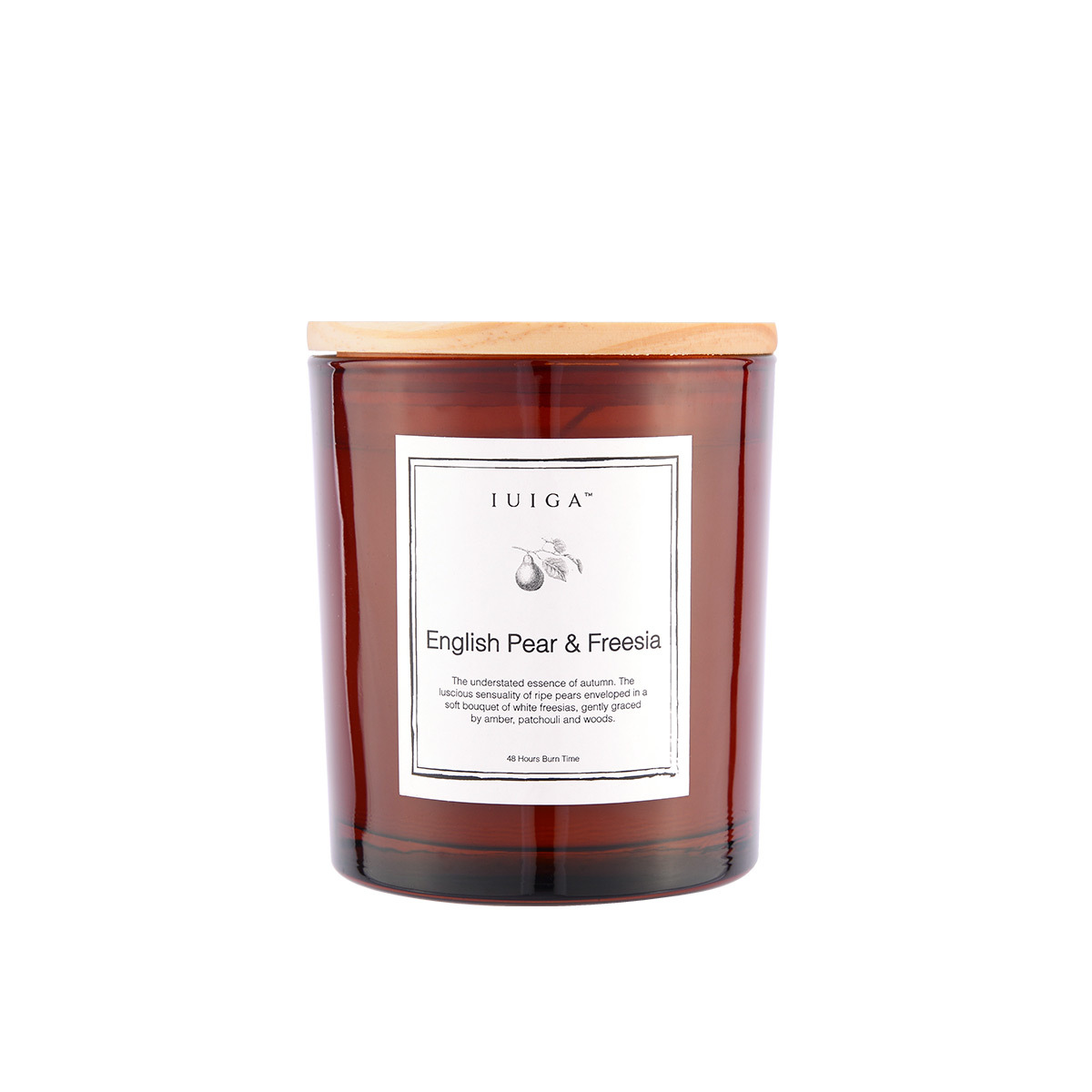 English Pear and Freesia Soy Wax Candle - lilin aromaterapi iuiga