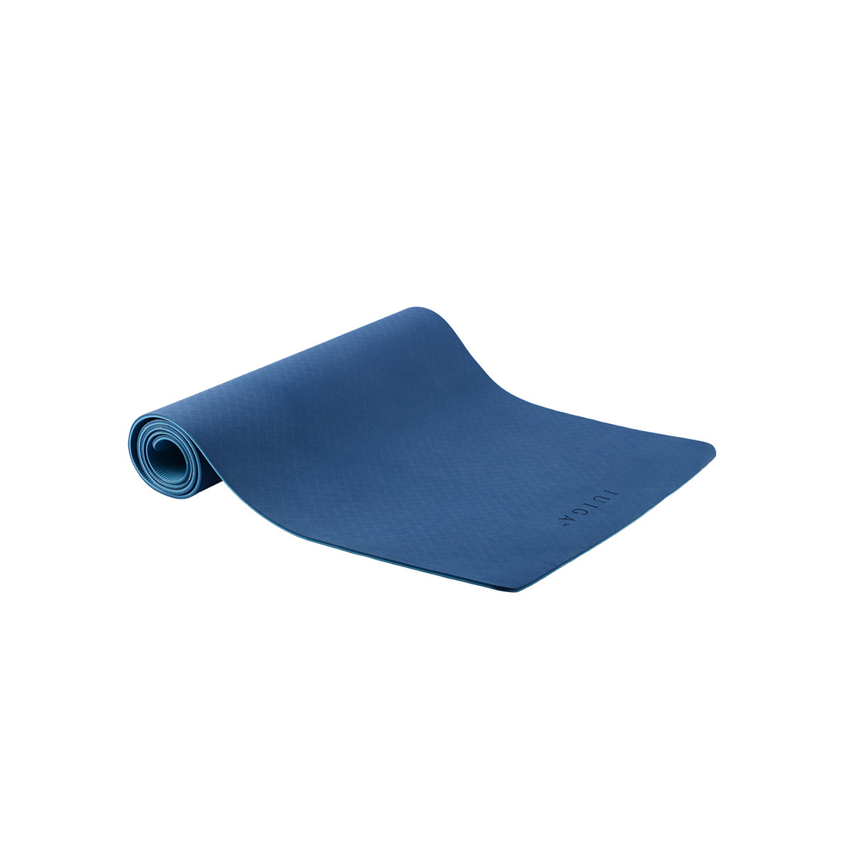IUGA Eco Friendly Non Slip PU Yoga Mat For Hot Yoga - Meteor Blue