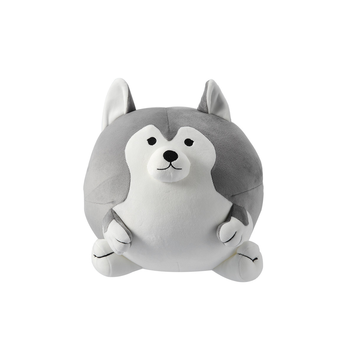 round shiba inu plush