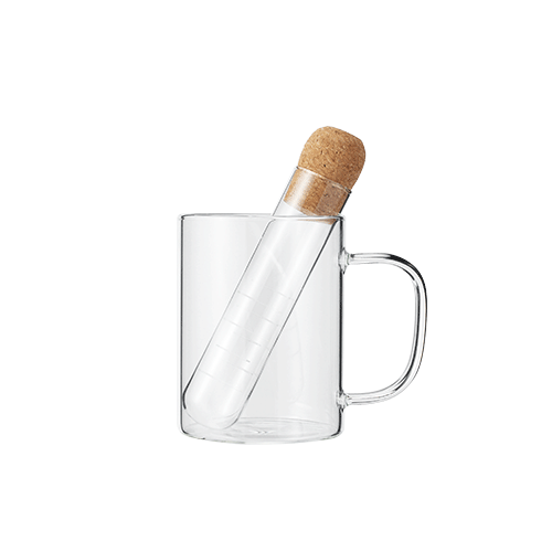 Borosilicate Glass Tea Infuser & Mug Set