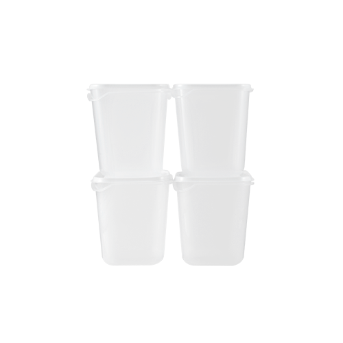 1100ml PP Food Storage Containers (Set of 4)