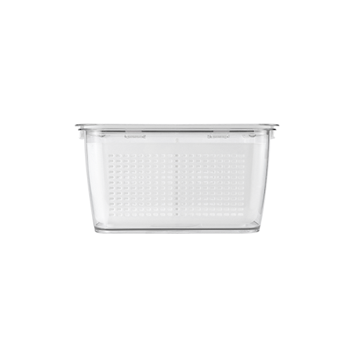 Vegetable & Fruit Storage Container With Strainer
