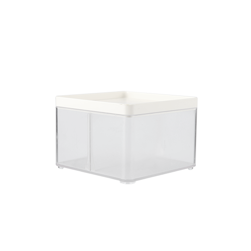 Desktop Stackable Storage Box With Partition