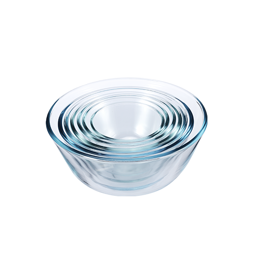 Borosilicate Glass Mixing Bowls (Set Of 7)