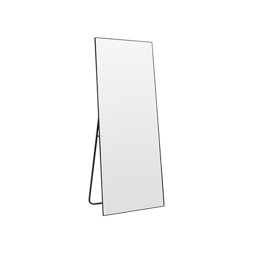 Frameless Arched Full Length Wall Mirror