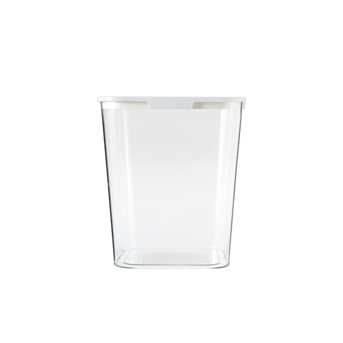 Minimalist Clear Household Trash Bin