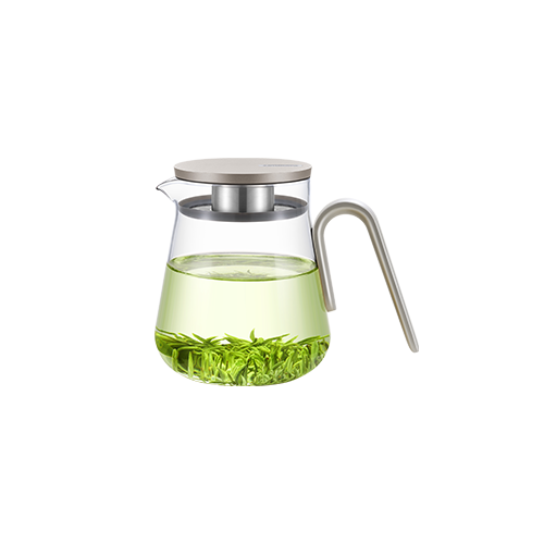 Aluminium Lid Glass Pitcher with Infuser