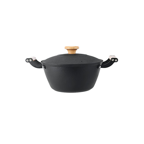 Cast Iron Stew Pot With Lid