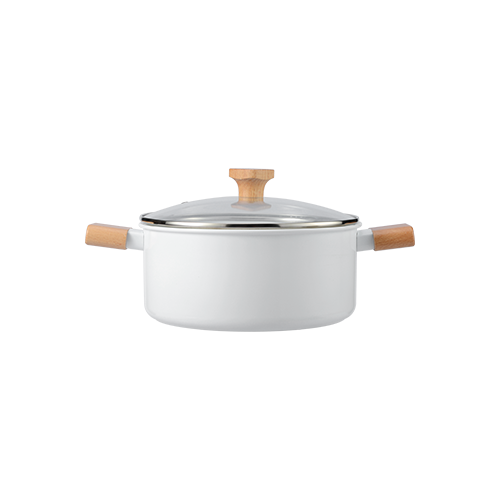 Ceramic Non Stick Stock Pot with Glass Lid