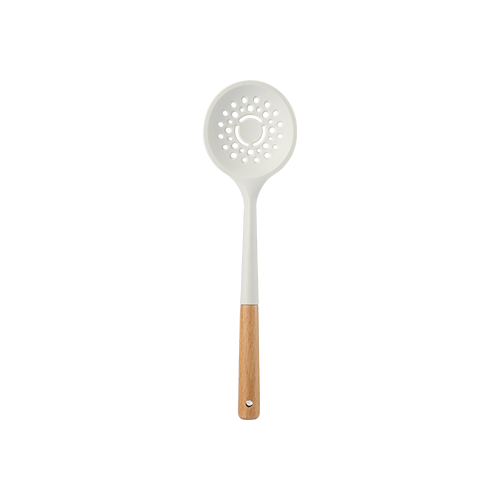 Non Stick Slotted Spoon With Beech Handle