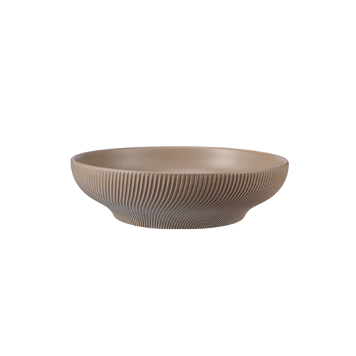 Verge Striped Salad Bowl